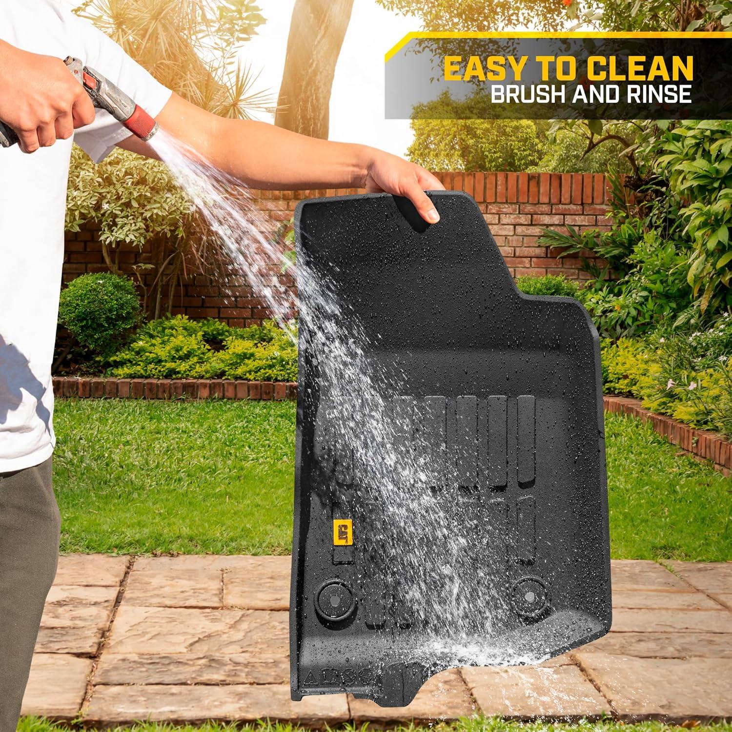 imageCAT JustFit 3D Floor Mats for Tesla Model 3 20172024 Custom Fit Tesla Model 3 Floor Mats with Extended Coverage Design Premium Tesla Model 3 AccessoriesJeep Gladiator JL 20202025 Front Seats Only