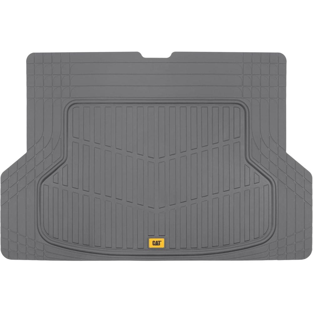 imageCAT Heavy Duty SUV Black Cargo Liner ampamp Car Trunk Mat  Universal Trimmable All Weather Cargo Mats for Back of SUV  SUV Trunk Mat ampamp Carpet Cover Trunk Liner  Cargo Cover Trunk Cover 53quot x 3625quotGray