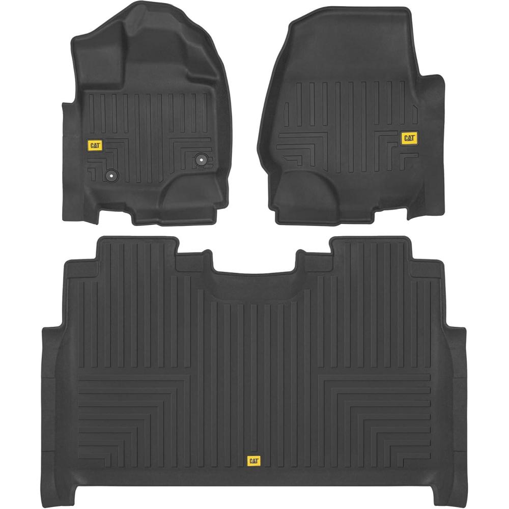 imageCAT JustFit 3D Floor Mats for Tesla Model 3 20172024 Custom Fit Tesla Model 3 Floor Mats with Extended Coverage Design Premium Tesla Model 3 AccessoriesFord F150 SuperCrew Cab 20152025