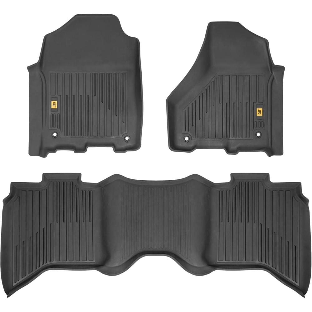 imageCAT JustFit 3D Floor Mats for Tesla Model 3 20172024 Custom Fit Tesla Model 3 Floor Mats with Extended Coverage Design Premium Tesla Model 3 AccessoriesDodge Ram 1500 Crew Cab 20092018 Dodge Ram 25003500 Crew Cab 2010 2018 Dodge Ram Classic 2019 2024