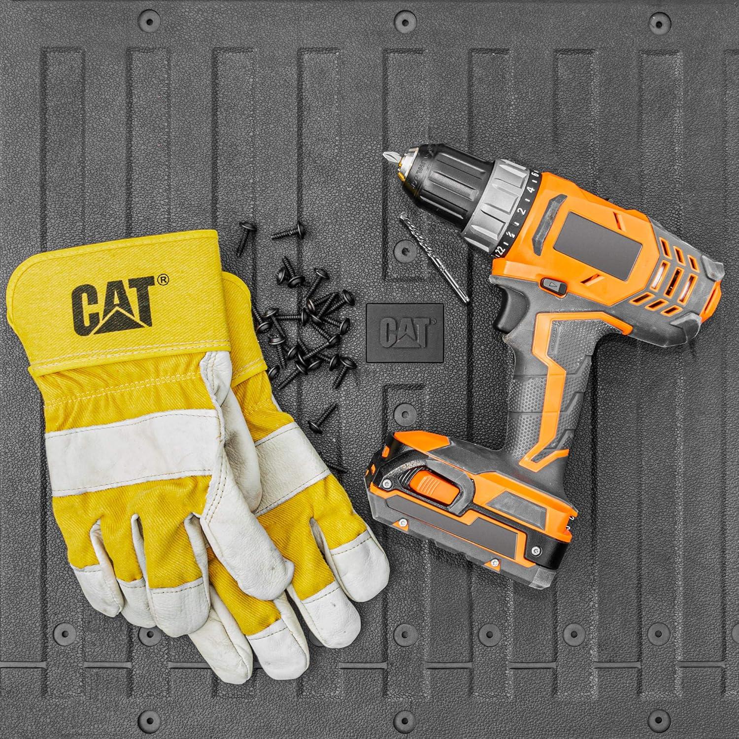 imageCat Ultra Tough Heavy Duty Truck Tailgate MatPadProtector Universal TrimtoFit ExtraThick Rubber for All Pickup Trucks 62quot x 21quot CAMT1509 Black