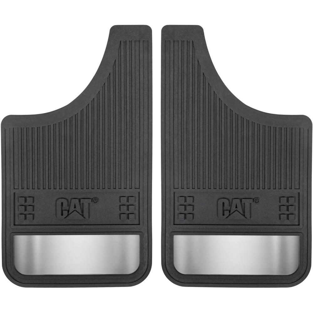 imageCat Mud Flaps for Trucks Heavy Duty Rubber Truck Accessories ampamp Wheel Liner Mud Flaps for Pickup Trucks Splash Guards for Front or Back Tires Some Drilling Required for Included Screws2 pcs for FrontRear Tires