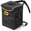 imageCAT Premium Car Trash Can with Lid Storage Pockets Waterproof Garbage for Auto Multipurpose Storage Organizer Bin  100 LeakProof Black