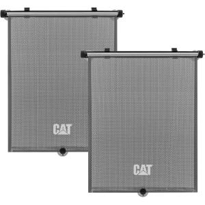 CAT® Window Shades Car Accessories – Car Shades for Back Windows Baby Visor – Retractable Window Blinds for SUV, Truck, & Car Sun Shade Window Screen – Car Window Shade for Baby – 14in x 19in 2-Pack(2 Piece)