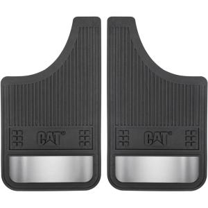 Cat® Mud Flaps for Trucks – Heavy Duty Rubber Truck Accessories & Wheel Liner Mud Flaps for Pickup Trucks – Splash Guards for Front or Back Tires – Some Drilling Required for Included Screws(2 pcs for Front/Rear Tires)