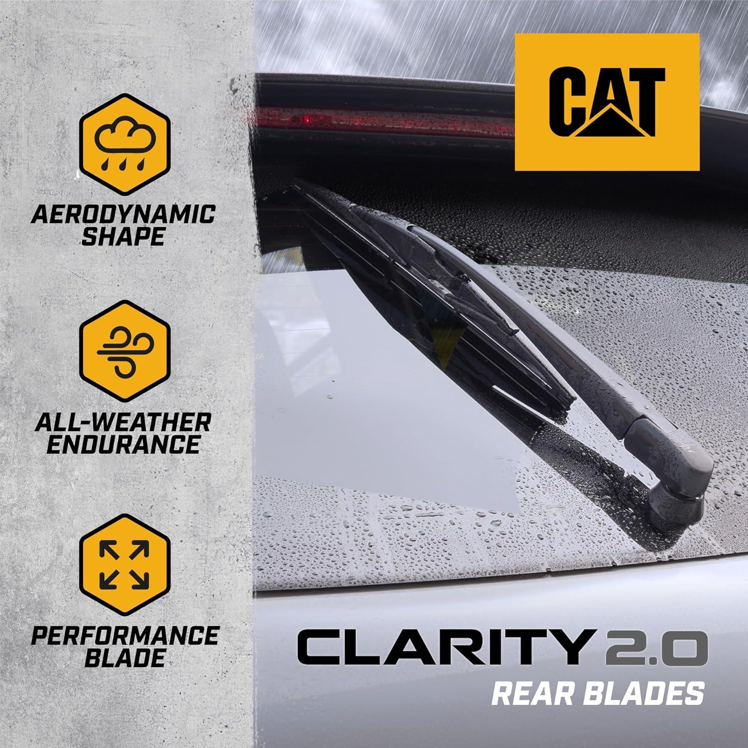 image:imageCAT C20 Wiper Blades 2Pack Front or Rear Wiper Blades for Cars SUVs Trucks Direct OEM Replacement Heavy Duty StreakFree All Seasons Silent Crystal Clear Easy Installation 22 2226 22 11