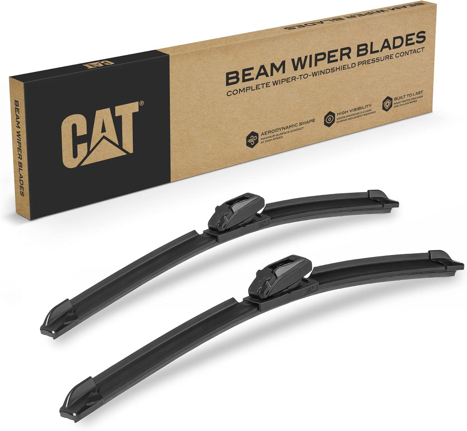 image:imageCAT C20 Wiper Blades 2Pack Front or Rear Wiper Blades for Cars SUVs Trucks Direct OEM Replacement Heavy Duty StreakFree All Seasons Silent Crystal Clear Easy Installation 22 2226 19