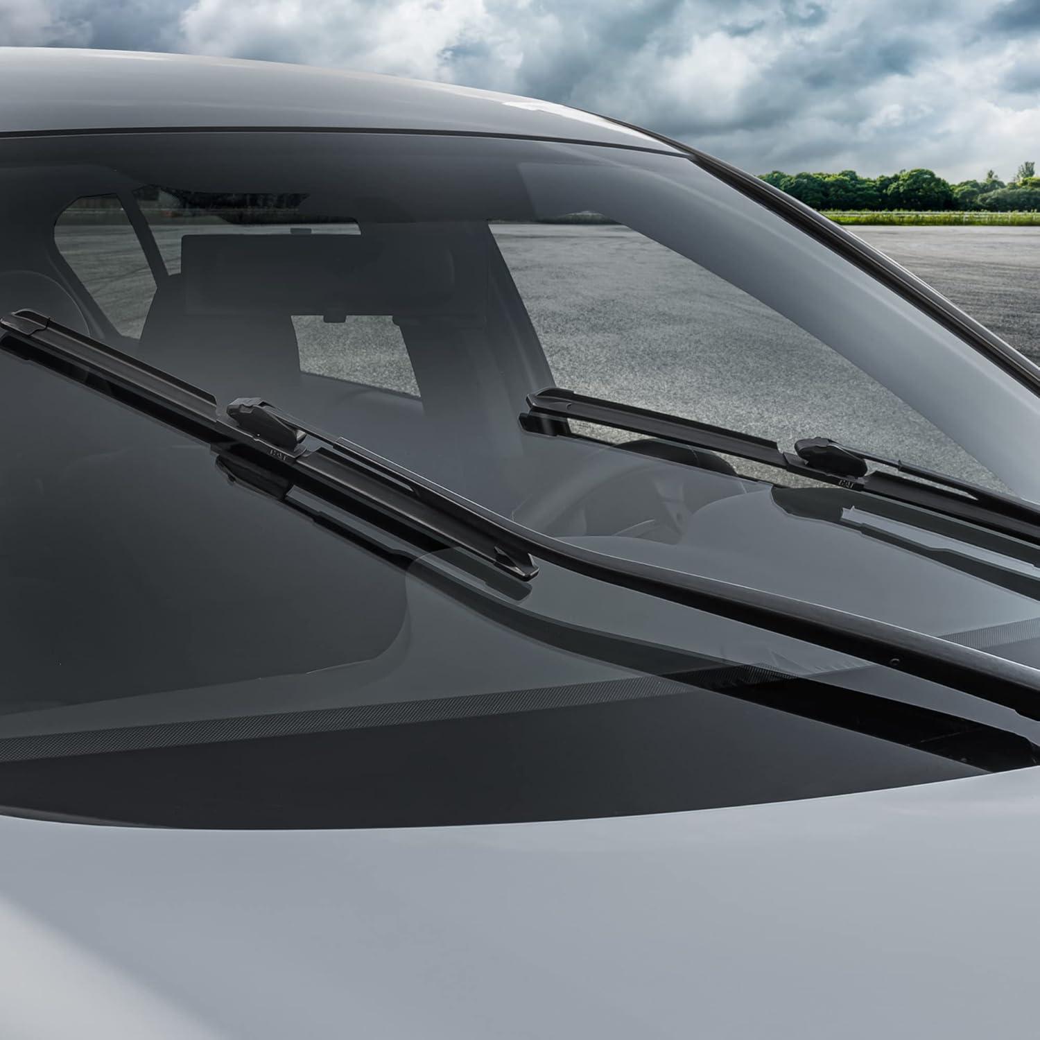 image:imageCAT C20 Wiper Blades 2Pack Front or Rear Wiper Blades for Cars SUVs Trucks Direct OEM Replacement Heavy Duty StreakFree All Seasons Silent Crystal Clear Easy Installation 22 2217